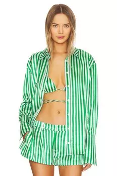 Рубашка SER.O.YA Zucker, цвет Kelly Green Stripe