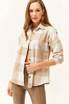 Рубашка – Серая – Классический крой Olalook, серый