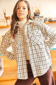 Рубашка – Серая – Классический крой Olalook, серый