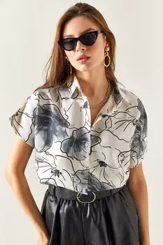 Рубашка – Серая – Классический крой Olalook, серый