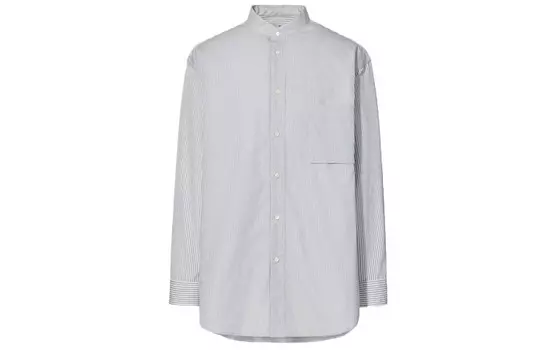 Рубашка серии Jil Sander Collaboration Series для мужчин, серая, осень-зима 2020 Uniqlo, серый