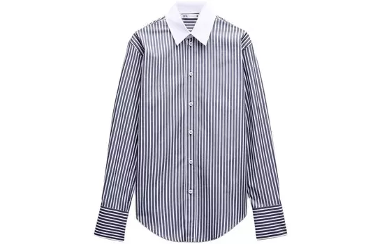 Рубашка серии ZW женская белая Zara
