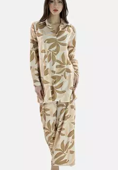 Рубашка SET Elara, бежевый