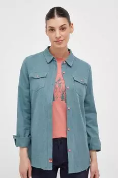 Рубашка Shamrock Bamboo Viking, бирюзовый