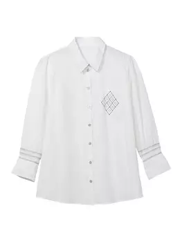 Рубашка SHEEGO Blouse, белый