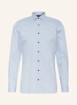 Рубашка № шесть супертонких моделей OLYMP, цвет HELLBLAU/WEISS/DUNKELBLAU