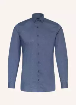 Рубашка № шесть супертонких Olymp, синий