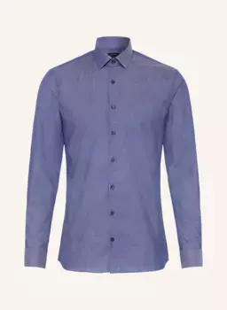 Рубашка № шесть супертонких Olymp, синий