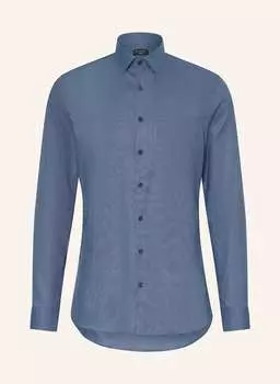 Рубашка №. шесть супертонких Olymp, синий