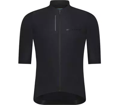 Рубашка SHIMANO SHIMANO S PHYRE Thermal Short Sleeves Jersey, Black, черный