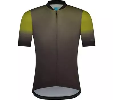 Рубашка SHIMANO Short Sleeve Jersey EVOLVE Avventura, оливковый