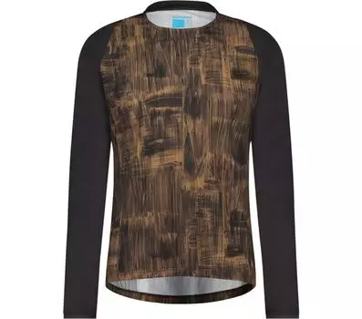 Рубашка SHIMANO Short Sleeve Jersey FORESTA, коричневый