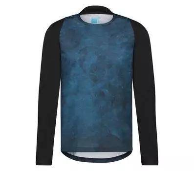 Рубашка SHIMANO Short Sleeve Jersey FORESTA, синий
