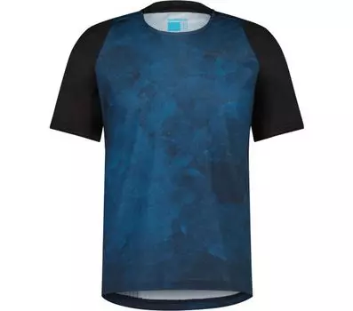 Рубашка SHIMANO Short Sleeve Jersey FORESTA, синий