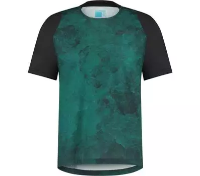 Рубашка SHIMANO Short Sleeve Jersey FORESTA, зеленый