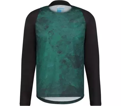 Рубашка SHIMANO Short Sleeve Jersey FORESTA, зеленый