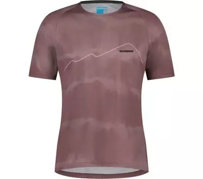 Рубашка SHIMANO Short Sleeve Jersey SENTIERO, коричневый