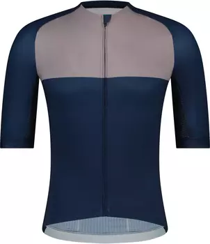 Рубашка SHIMANO Short Sleeve Jersey VELOCE, темно-синий