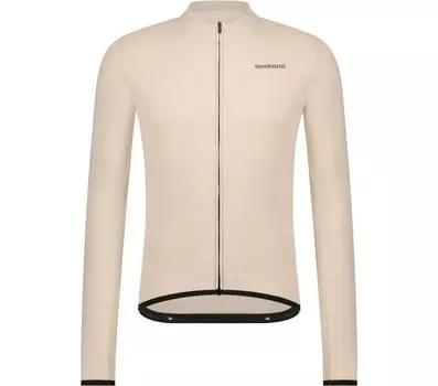 Рубашка SHIMANO Thermal Long Sleeve Jersey VERTEX, бежевый
