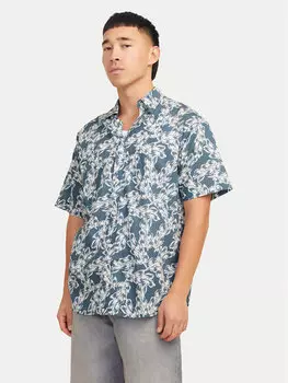 Рубашка широкого кроя Joshua 12271089 Jack&Jones, синий