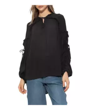 Рубашка широкого кроя Munthe, черный