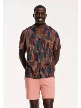 Рубашка SHIWI, цвет black multicolor