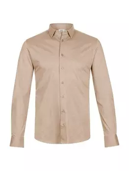 Рубашка Shiwi Slim fit Button Up Pablo, бежевый