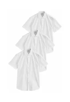 Рубашка SHORT SLEEVE 3 PACK Next, белый