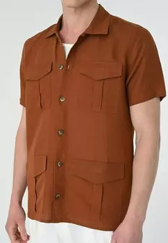 Рубашка SHORT SLEEVE Antioch, коричневый
