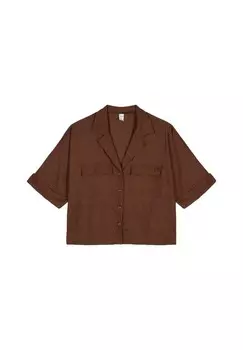 Рубашка SHORT SLEEVE Chelsea Peers, коричневый