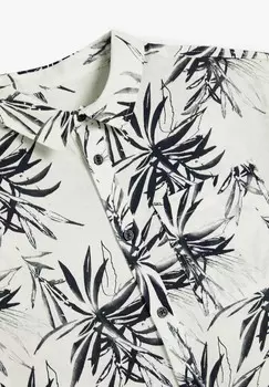 Рубашка SHORT SLEEVE Koton, бежевый