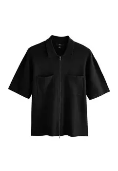 Рубашка SHORT SLEEVE. Next, черный