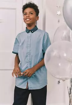 Рубашка SHORT SLEEVE Next, цвет blue