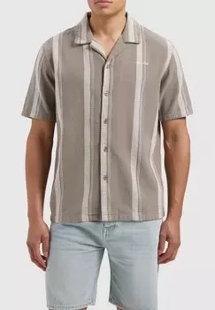 Рубашка SHORT SLEEVE Pure Path, серо-коричневый