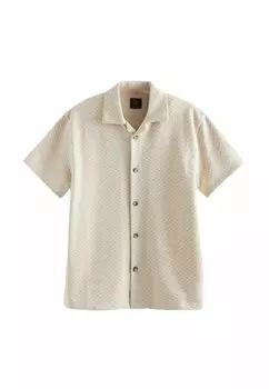 Рубашка SHORT SLEEVE REGULAR FIT Next, цвет stone geo