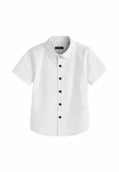 Рубашка SHORT SLEEVE REGULAR FIT Next, цвет white