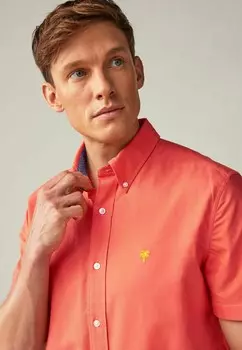 Рубашка SHORT SLEEVE REGULAR FIT Next, оранжевый