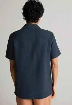 Рубашка SHORT SLEEVE REGULAR FIT Next, синий