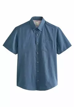 Рубашка SHORT SLEEVE, REGULAR FIT Next, светло-голубой