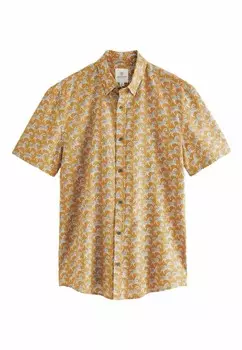 Рубашка SHORT SLEEVE REGULAR FIT Next, желтый