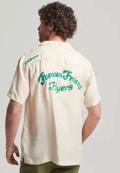 Рубашка SHORT SLEEVE Superdry, светло-желтый