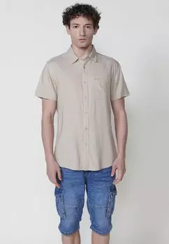 Рубашка SHORT-SLEEVED Koroshi, цвет Stone