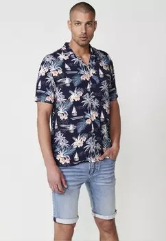 Рубашка SHORT-SLEEVED Koroshi, темно-синий