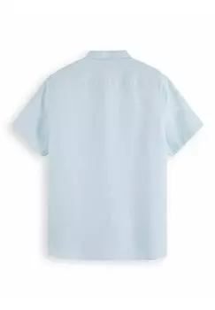 Рубашка SHORT-SLEEVED POCKETED Scotch & Soda, светло-голубой