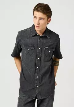 Рубашка SHORTSLEEVE WESTERN Wrangler, черный