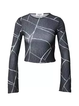 Рубашка SHYX Ela, пятнистый черный