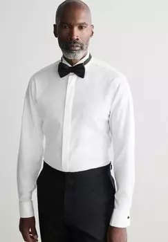 Рубашка SIGNATURE EGYPTIAN AND BOW TIE SET Next, белый