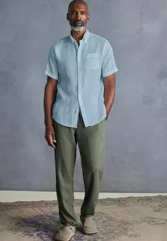 Рубашка SIGNATURE SHORT SLEEVE Next, синий