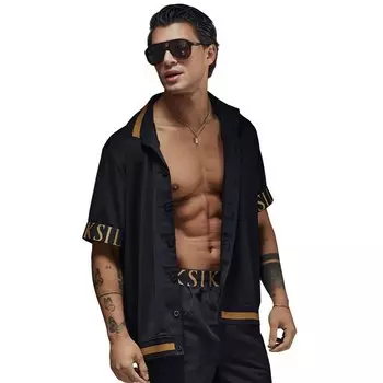 Рубашка Siksilk Dynamic Bowling, черный