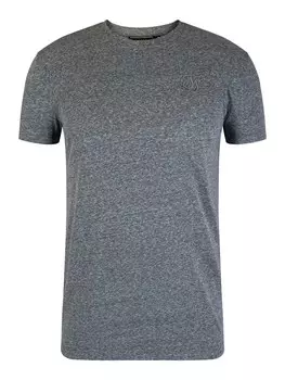 Рубашка SikSilk Marl, пятнистый серый